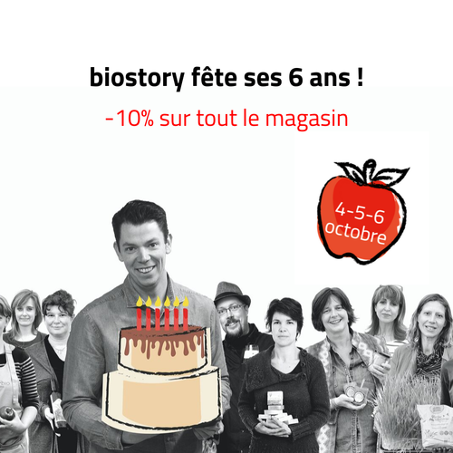 biostory fête ses 6 ans ! 