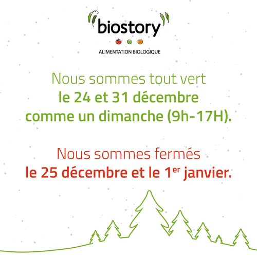 Nous sommes tout vert  le 24 et 31 décembre